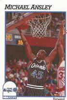 1991 NBA Hoops Base Set #148 Michael Ansley
