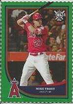 2018 Topps Big League Green Box Cut Out #B1 Mike Trout