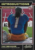 2023 Panini Absolute Introductions #1 Quentin Johnston