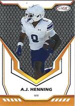 2024 SAGE Base Set #55 A.J. Henning