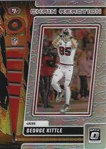 2023 Donruss Optic Chain Reaction #CR-GK George Kittle