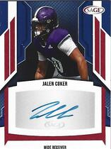 2024 SAGE Autos Red #A-JC2 Jalen Coker