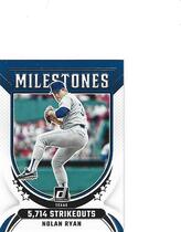 2024 Donruss Milestones #1 Nolan Ryan