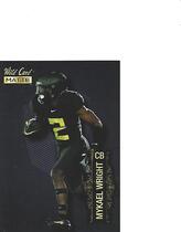 2022 Wild Card Matte Black #MB-87 Mykael Wright