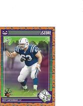 2024 Score Score-A-Treat Orange Pumpkin #125 Jeff Saturday