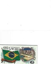 2024 Topps Allen & Ginter Mini Flags of the World #FOTW-40 Brazil