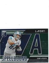 2024 Donruss Elite Spellbound Blue #11 Sam Laporta