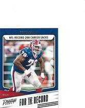 2024 Panini Prestige For the Record #8 Bruce Smith