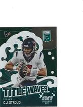 2024 Donruss Elite Title Waves Green #5 C.J. Stroud