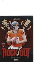 2024 Panini Absolute Rock Out #18 Bo Nix