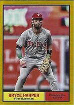 2024 Topps Archives Yellow Foilboard #73 Bryce Harper