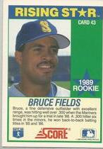 1989 Score Hottest 100 Rookies #43 Bruce Fields