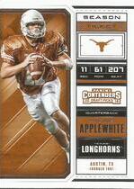 2018 Panini Contenders Draft Picks #65 Major Applewhite