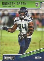 2018 Playoff Base Set #300 Rasheem Green