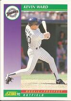 1992 Score Base Set #862 Kevin Ward