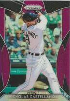 2019 Panini Prizm Prizm Purple #93 Nicholas Castellanos