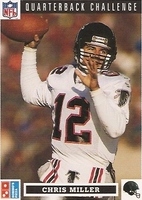 1991 Dominos Quarterbacks #1 Chris Miller