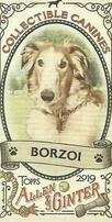 2019 Topps Allen & Ginter Mini Collectible Canines #CC-8 Borzoi