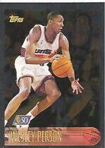 1996 Topps NBA at 50 #163 Wesley Person