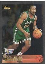 1996 Topps NBA at 50 #215 Greg Minor