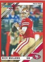 2019 Donruss Press Proof Red #220 Nick Mullens