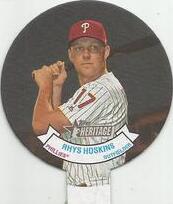 2019 Topps Heritage High Number 1970 Topps Candy Lids #29 Rhys Hoskins