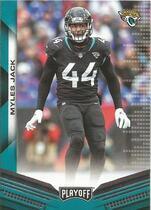 2019 Playoff Base Set #66 Myles Jack