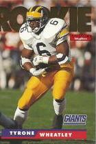 1995 SkyBox Impact #181 Tyrone Wheatley