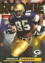 1995 SkyBox Impact #195 Charlie Simmons