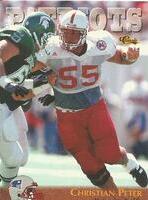 1996 Classic NFL Rookies #33 Christian Peter