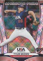 2020 Donruss American Pride USA Baseball Diamond #13 Gerrit Cole|Tyler Brown