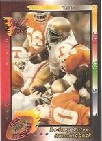 1992 Wild Card Red Hot Rookies Silver #15 Rodney Culver