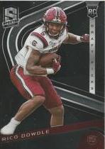 2020 Panini Chronicles Draft Picks Spectra #25 Rico Dowdle