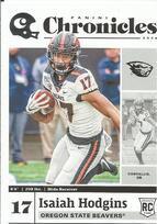 2020 Panini Chronicles Draft Picks #18 Isaiah Hodgins