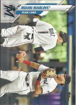 2020 Topps Base Set Series 2 #396 Miami Marlins Team Card