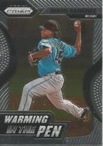 2020 Panini Prizm Warming in the Pen #3 Sixto Sanchez