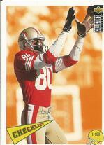 1996 Upper Deck Collectors Choice #374 Checklist J. Rice