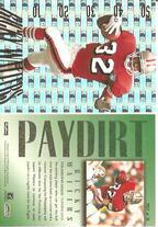 1995 SkyBox Premium Paydirt Gold #PD27 Ricky Watters