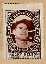 1961 Topps Stamps Inserts #68 Rocky Nelson