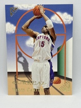 1999 Topps Gallery Exhibits #GE19 Vince Carter