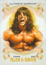 2021 Topps WWE Heritage Allen & Ginter #AG-28 Ultimate Warrior