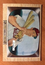 1955 Bowman Base Set #41 Mel Clark