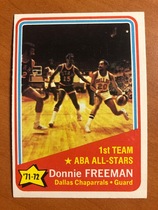1972 Topps Base Set #252 Donnie Freeman