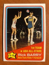 1972 Topps Base Set #250 Rick Barry