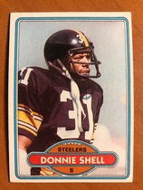1980 Topps Base Set #256 Donnie Shell