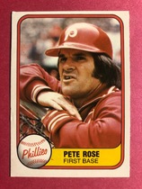 1981 Fleer Base Set #1 Pete Rose