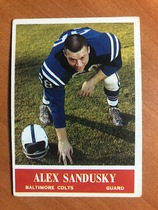 1964 Philadelphia Base Set #10 Alex Sandusky