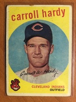 1959 Topps Base Set #168 Carroll hardy