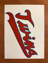 1984 Team Issue Minnesota Twins #35 Twins Logo