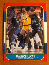 1986 Fleer Base Set #66 Maurice Lucas